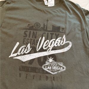 Las Vegas Graphic Tee - Green